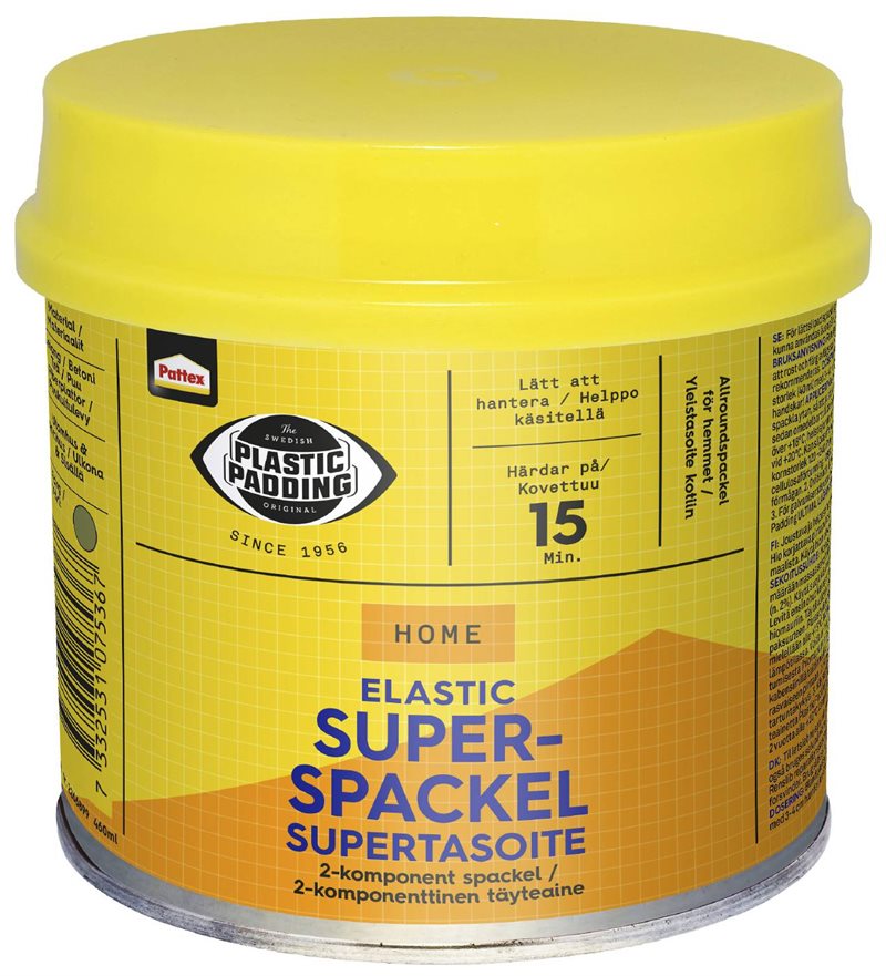 SPACKEL ELASTIC SUPER 460ML PLASTIC PADDING ELASTIC SUPER