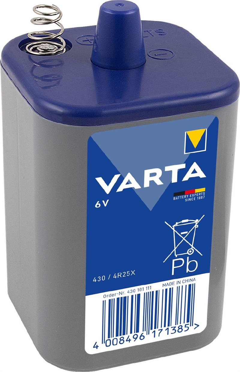 BATTERI VARTA SPECIAL 430 4R25 6V